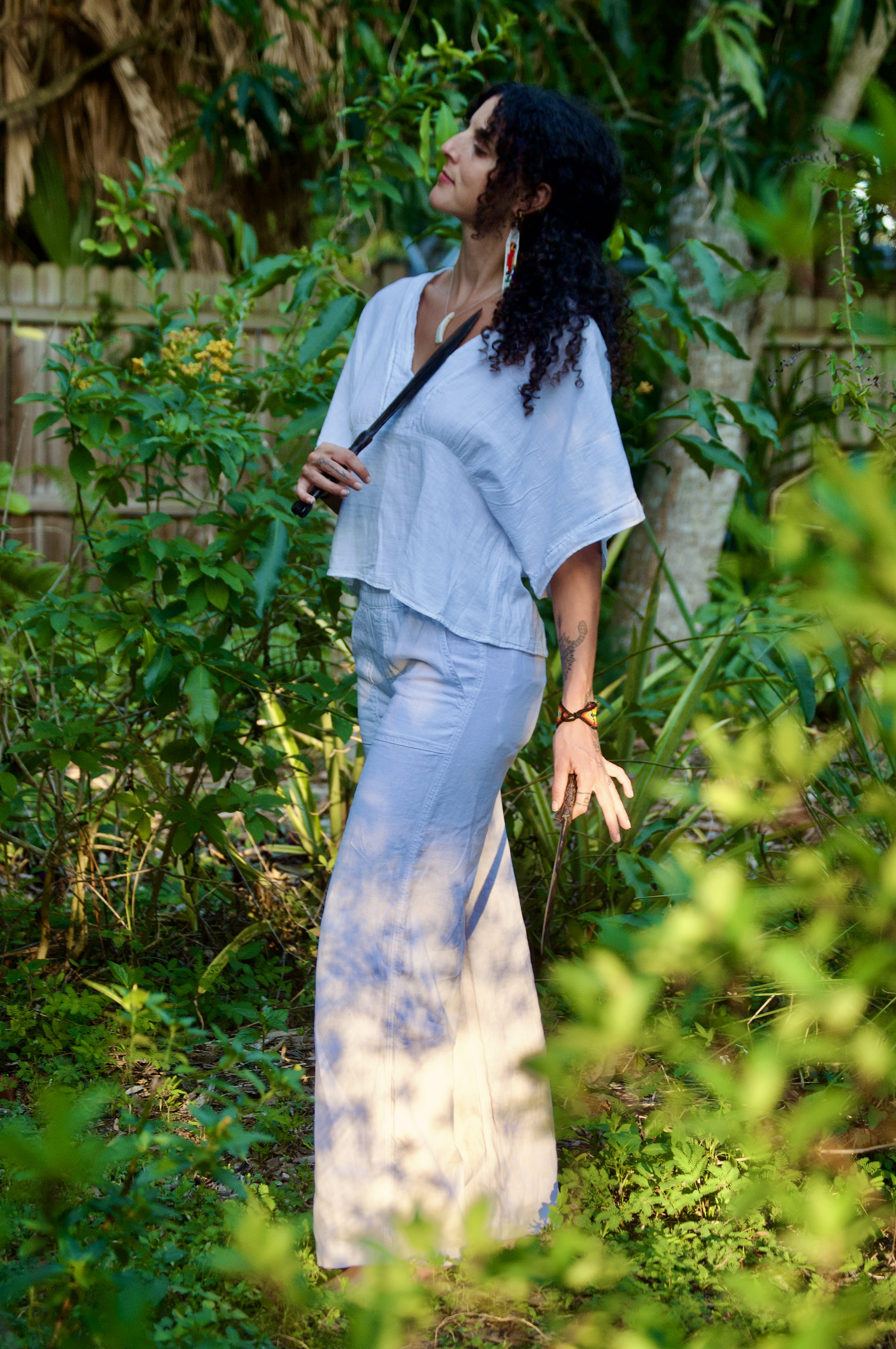Alora Dawn standing in nature